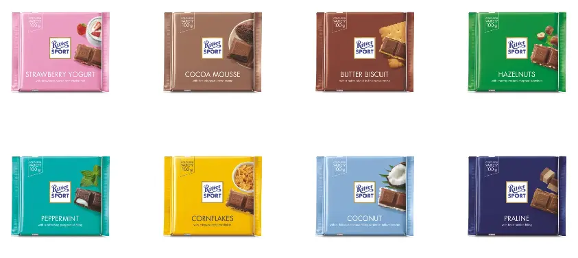 marketing strategies Ritter Sport Chocolate