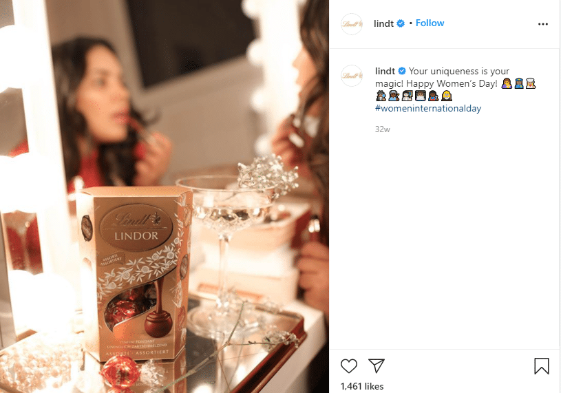 marketing strategies of lindt chocolate