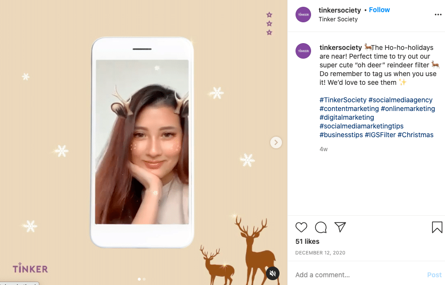 creating your own AR filter can get you more Instagram Followers