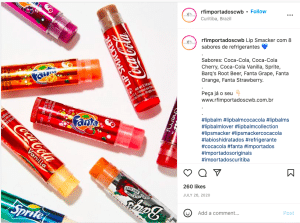 lip smackers have been in collaboration with many brands