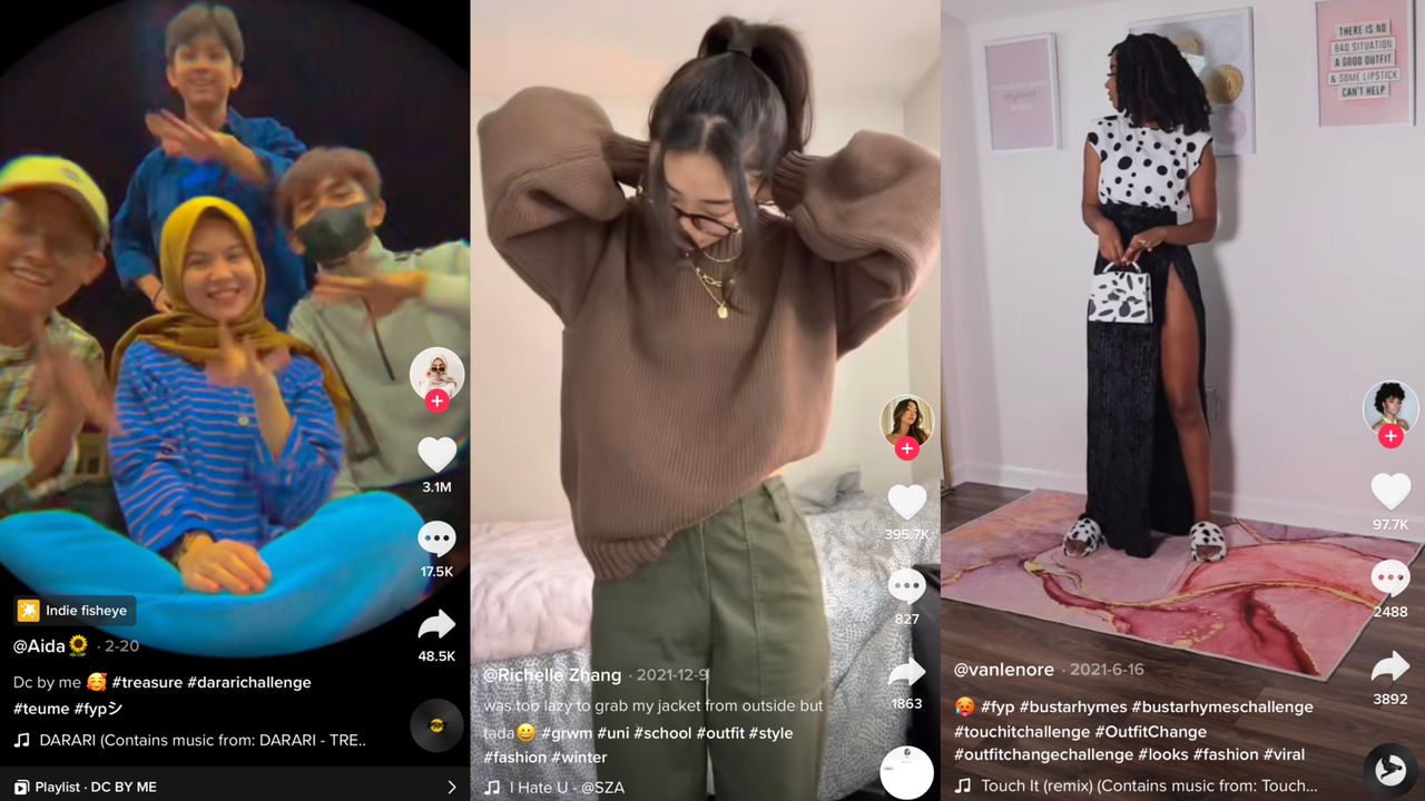 @aidafi3/Tiktok; @richellezz/Tiktok; @vanlenoren/Tiktok